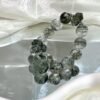 Phantom Quartz Double-Point Bracelet NO. 0215