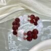 Rose Quartz Sugar-Cube Bracelet NO. 0226