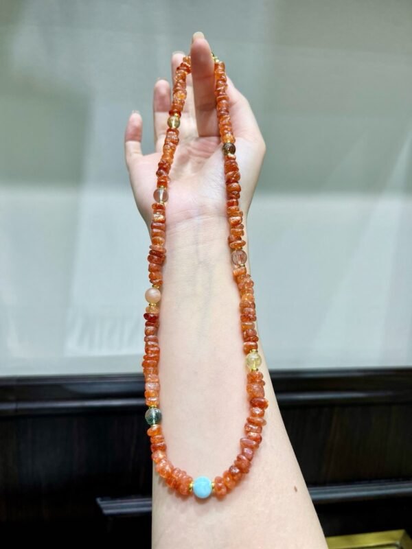 hc-0231-5833e744ca721f889b9614677ae64ea7.jpg Golden Sunstone Necklace NO. 0231