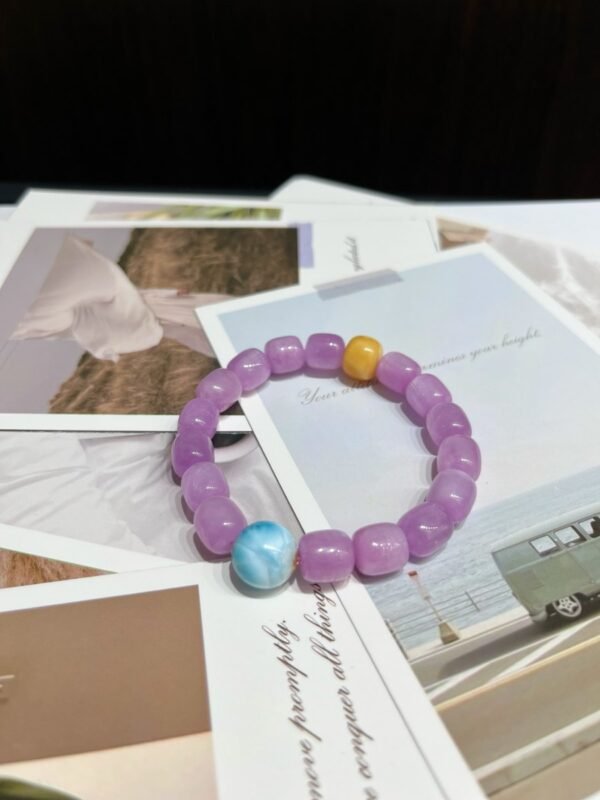 hc-0233-d7de5eabee81135988fdc64a5c720332.jpg Kunzite Bracelet NO. 0233