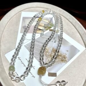 hc-0237-d7d87f4e42ad7cb612dba63f667879c0.jpg Clear Quartz Mala Bracelet NO. 0237