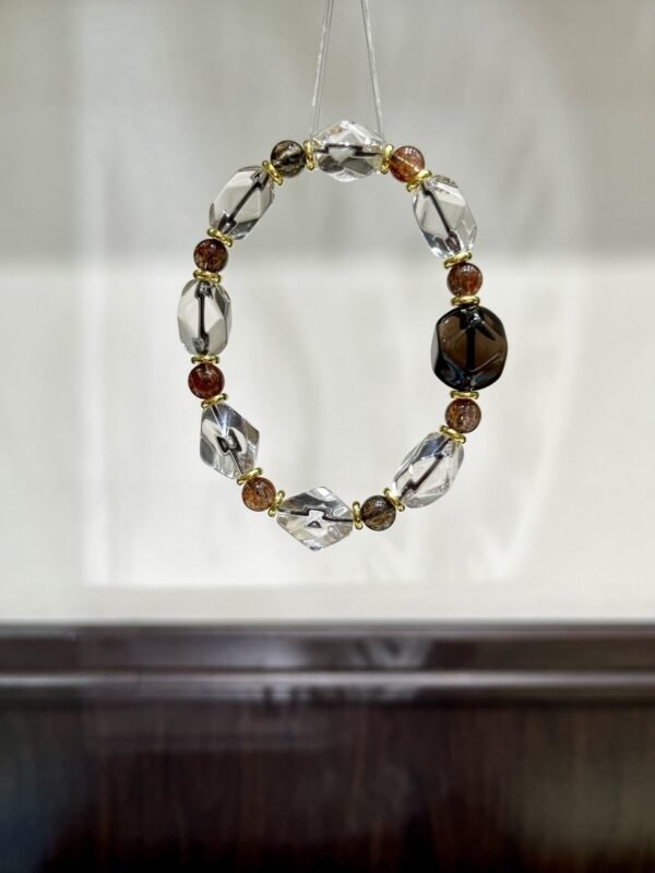 hc-0241-a40dc5bbeff233d99e821604293c8d5c.jpg Smoky Quartz Bracelet NO. 0241