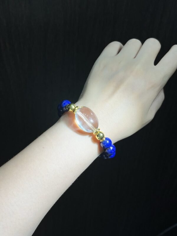 Lapis Lazuli Freeform Bracelet NO. 0243