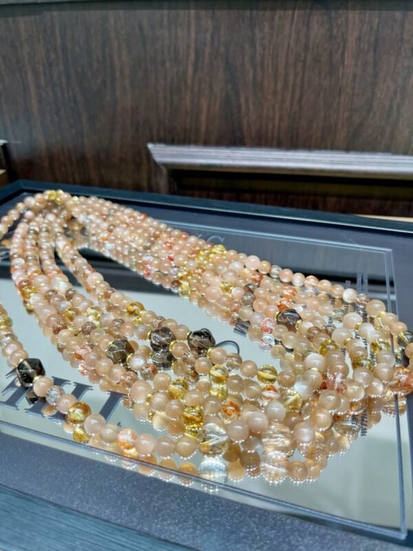 hc-0247-fff96a2c5fa9b5c3495948f0808caea9.jpg Moonstone Freeform Bracelet NO. 0247