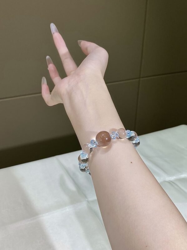 hc-0251-b4bb989d27bc3437048140fc411a56bb.jpg Clear Quartz Bubble Bracelet NO. 0251
