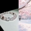 Rose Quartz Freeform Bracelet NO. 0256