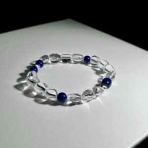 hc-0266-b5703cb66a82ec5471af9fbe172544b8.jpg Clear Quartz Candy Bracelet NO. 0266
