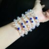 hc-0266-d489bd19b3d8758b5a4620d4a2a0506f.jpg Clear Quartz Candy Bracelet NO. 0266