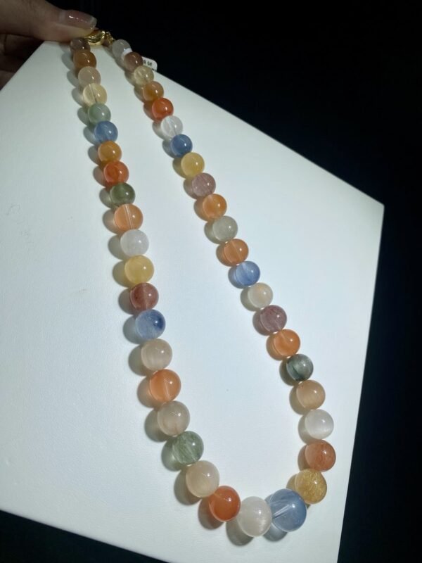 hc-0273-b34988d9418ed3cfe682c0d714980704.jpg Fairy-Hair Quartz Mala Necklace NO. 0273