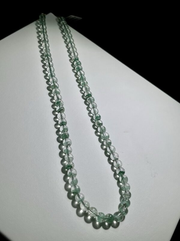 Phantom Quartz Mala Necklace NO. 0279