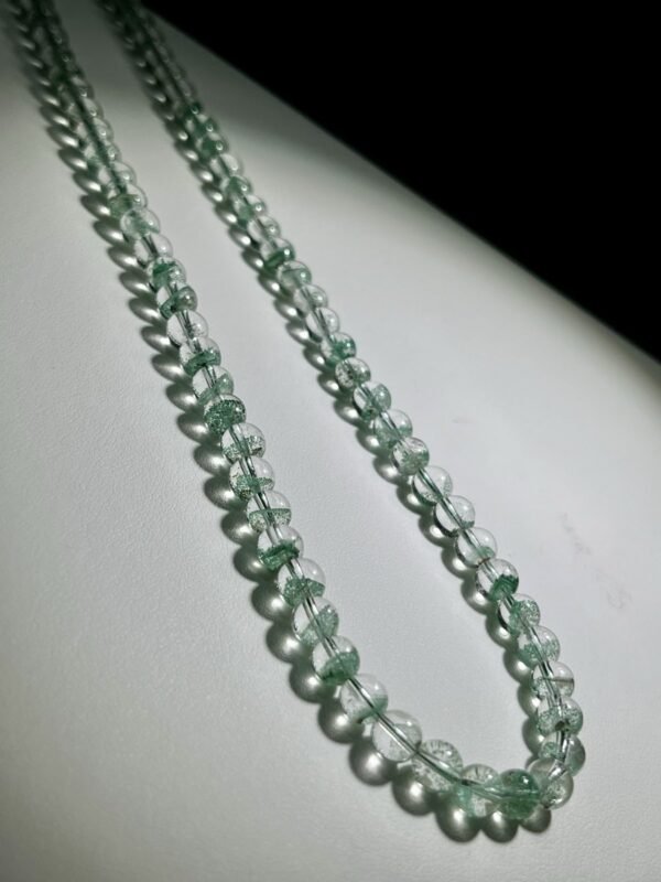 Phantom Quartz Mala Necklace NO. 0279