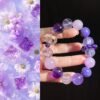 Amethyst Double-Point Bracelet NO. 0281