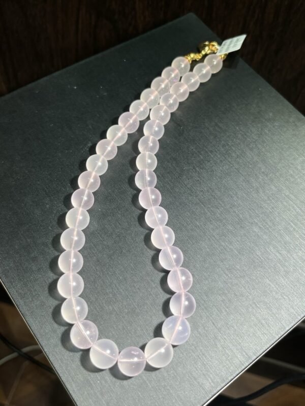 hc-0292-03135bb81212ec6fc10165048c999b77.jpg Rose Quartz Necklace NO. 0292