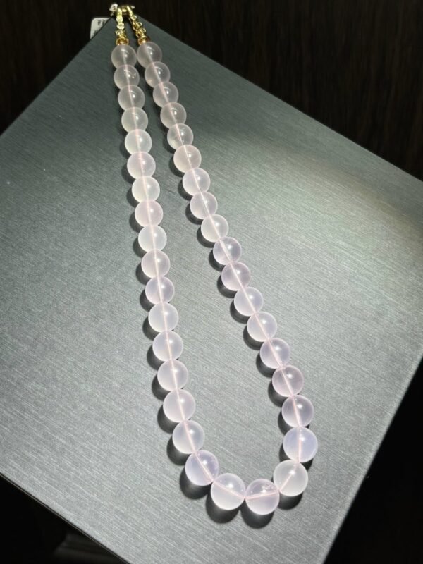 hc-0292-a8a17eafb164dd603117035329bdc8d0.jpg Rose Quartz Necklace NO. 0292