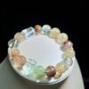 Rutilated Quartz Double-Point Bracelet NO. 0305