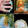Rutilated Quartz Double-Point Bracelet NO. 0305