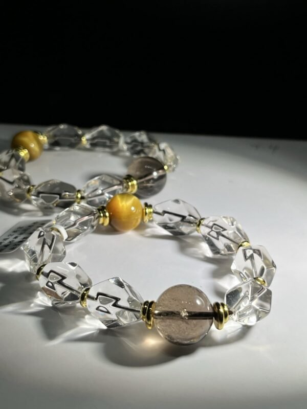 hc-0331-1f136a895e50ec785447b4968fa135e2.jpg Smoky Quartz Freeform Bracelet NO. 0331