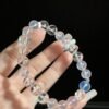 Rose Quartz Sugar-Cube Bracelet NO. 0349