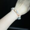 hc-0351-73c249fba2a92c5dec37055f494195c6.jpg Moonstone Sugar-Cube Bracelet NO. 0351
