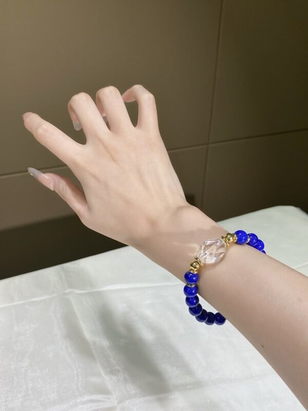 Lapis Lazuli Freeform Bracelet NO. 0357