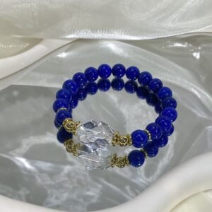 hc-0357-fcecf4e78e495827baddfbb244218209.jpg Lapis Lazuli Freeform Bracelet NO. 0357