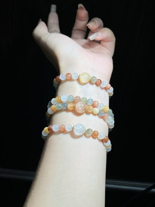 Fairy-Hair Quartz Candy Bracelet NO. 0367
