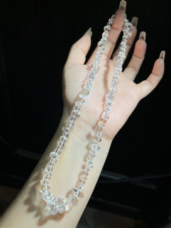 hc-0373-0bf7e716631e8603fbe21e00d22db09b.jpg Clear Quartz Freeform Necklace NO. 0373