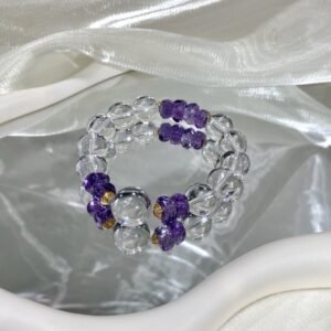 Clear Quartz Bubble Bracelet NO. 0377