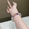 hc-0377-e4a051105009c722291bf4d11aa8d50a.jpg Clear Quartz Bubble Bracelet NO. 0377
