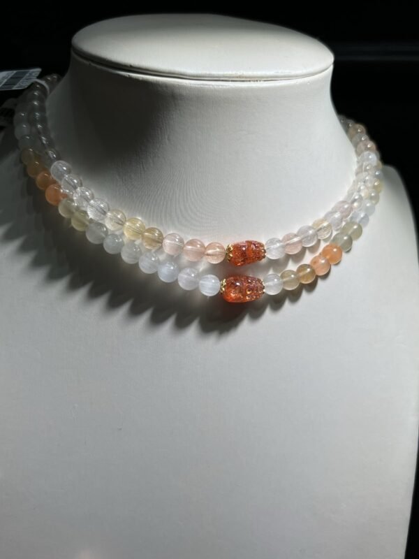 Fairy-Hair Quartz Bracelet with Pixiu NO. 0378