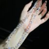 hc-0385-1b2a15d33d4a7f8f3fc150349e114c12.jpg Clear Quartz Candy Bracelet NO. 0385