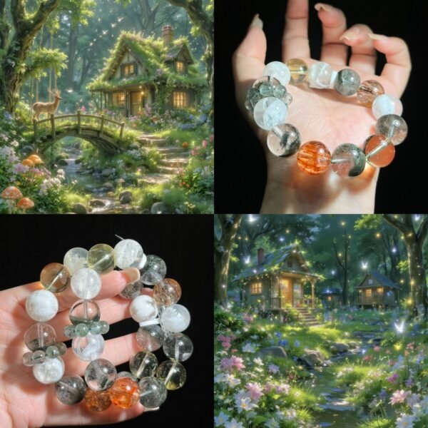 Phantom Quartz Bracelet NO. 0386