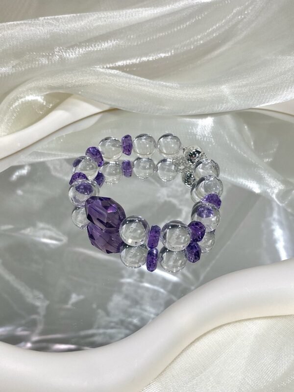 hc-0388-8df6a6fc625a91d65f44566d5ffb6e07.jpg Clear Quartz Bubble Bracelet NO. 0388