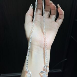 Clear Quartz Freeform Necklace NO. 0391