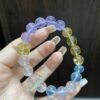 Amethyst Sugar-Cube Bracelet NO. 0393