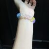 Amethyst Sugar-Cube Bracelet NO. 0393
