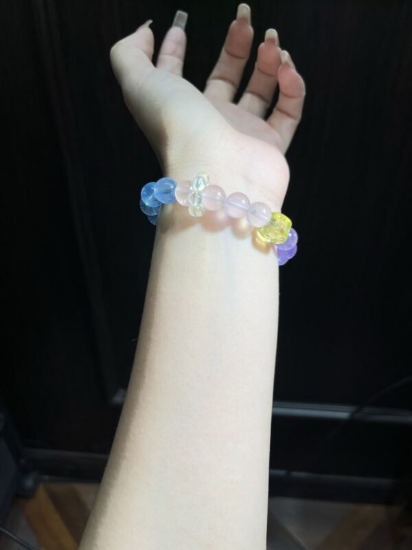 Amethyst Sugar-Cube Bracelet NO. 0393