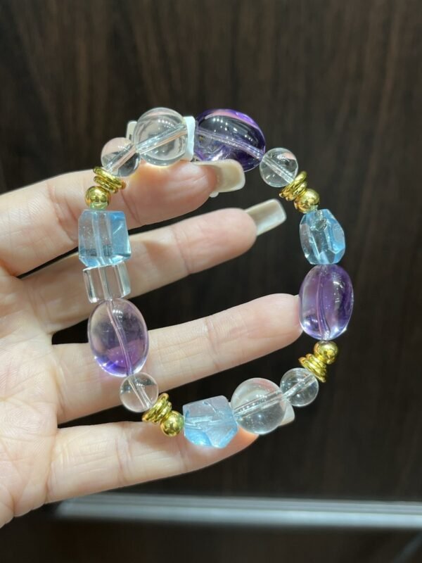 hc-0394-60251afde45a0fd8d0bfbc9c4cd64093.jpg Amethyst Bubble Bracelet NO. 0394