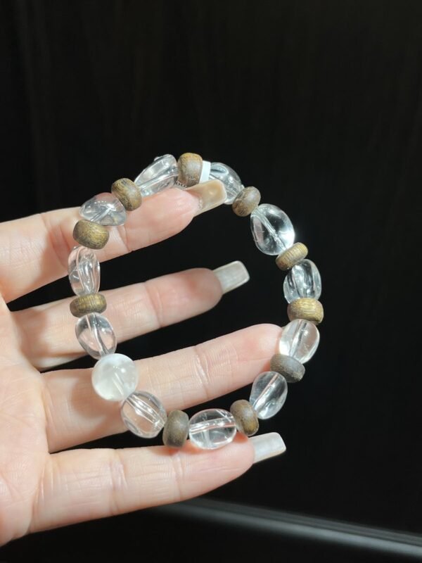 Phantom Quartz Freeform Bracelet NO. 0396