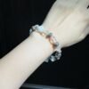 Phantom Quartz Freeform Bracelet NO. 0396