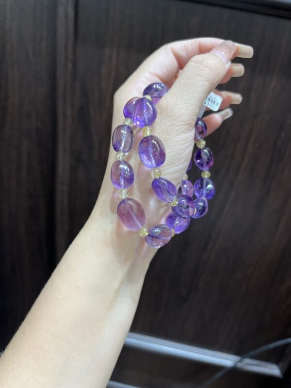 hc-0397-7a6e5e7e017c46dfe91b530e0ec61c28.jpg Rutilated Quartz Candy Bracelet NO. 0397