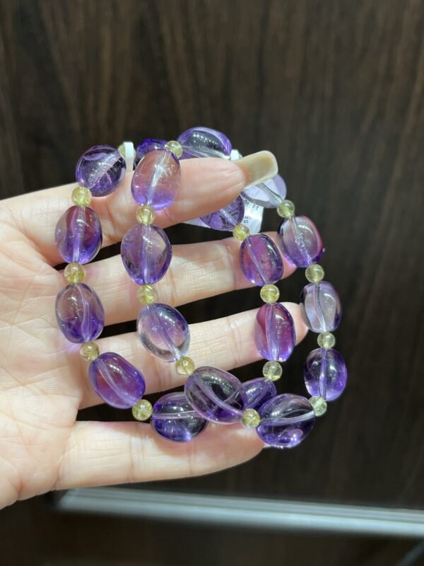 hc-0397-7aed12cfbc0bb423095c5108127730fb.jpg Rutilated Quartz Candy Bracelet NO. 0397