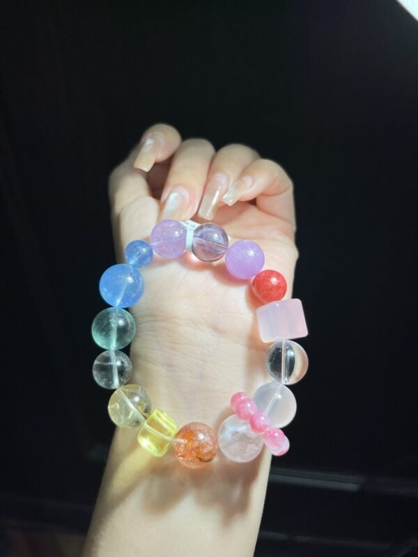 hc-0398-8dbc8c576e0980ebb331404a3ac6feea.jpg Aquamarine Sugar-Cube Bracelet NO. 0398