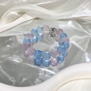 Aquamarine Bubble Bracelet NO. 0399