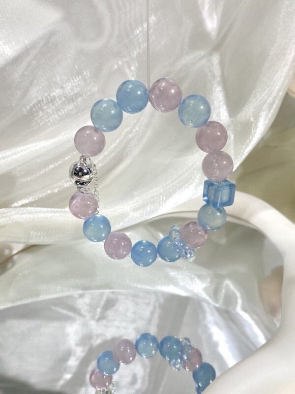 hc-0399-921747c97b0bec17a200297f870cd25d.jpg Aquamarine Bubble Bracelet NO. 0399