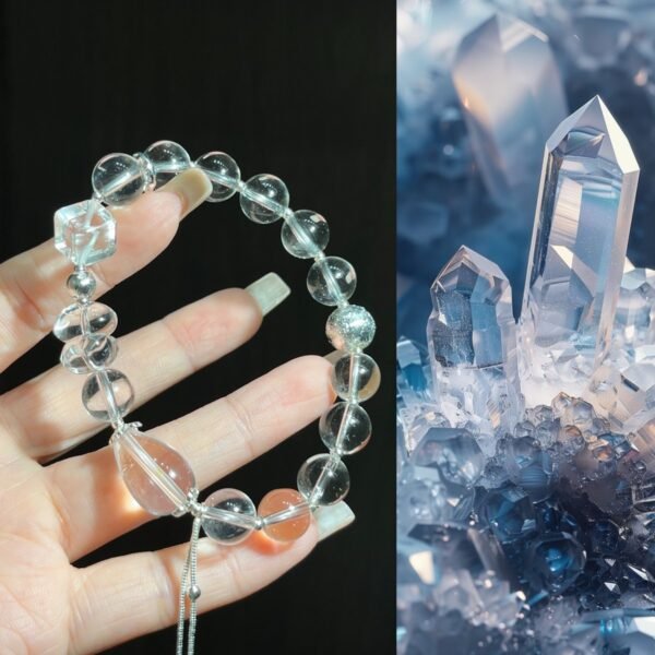 hc-0407-553dd4491a18455c2966c1a92d7bdec4.jpg Crystal Sugar-Cube Bracelet NO. 0407
