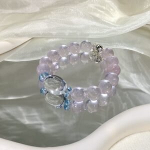 Rose Quartz Bubble Bracelet NO. 0410