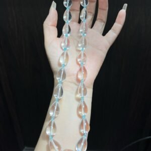 Clear Quartz Teardrop Bracelet NO. 0412