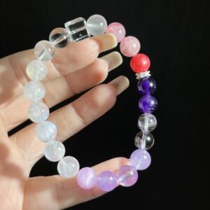 hc-0415-e3861d44c33e0f3d9668a03a32137233.jpg Moonstone Sugar-Cube Bracelet NO. 0415