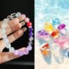 hc-0415-fa6fe0776f3cc0b8e23468dcad154c54.jpg Moonstone Sugar-Cube Bracelet NO. 0415